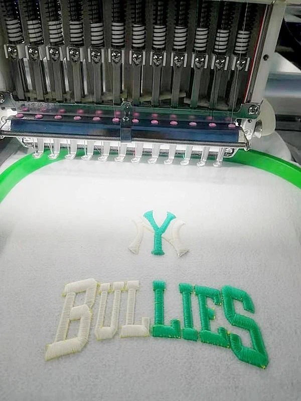 Esay Operate Computerized Automatic 1 Head 15 Needles 360*510 Mm Embroidery Machines